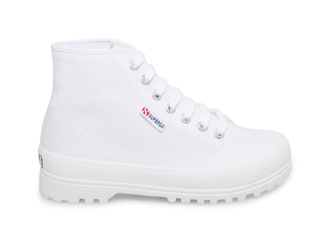 Botas Feminino Branco - Superga 2341 Alpina Cotu - KFTXS-1827